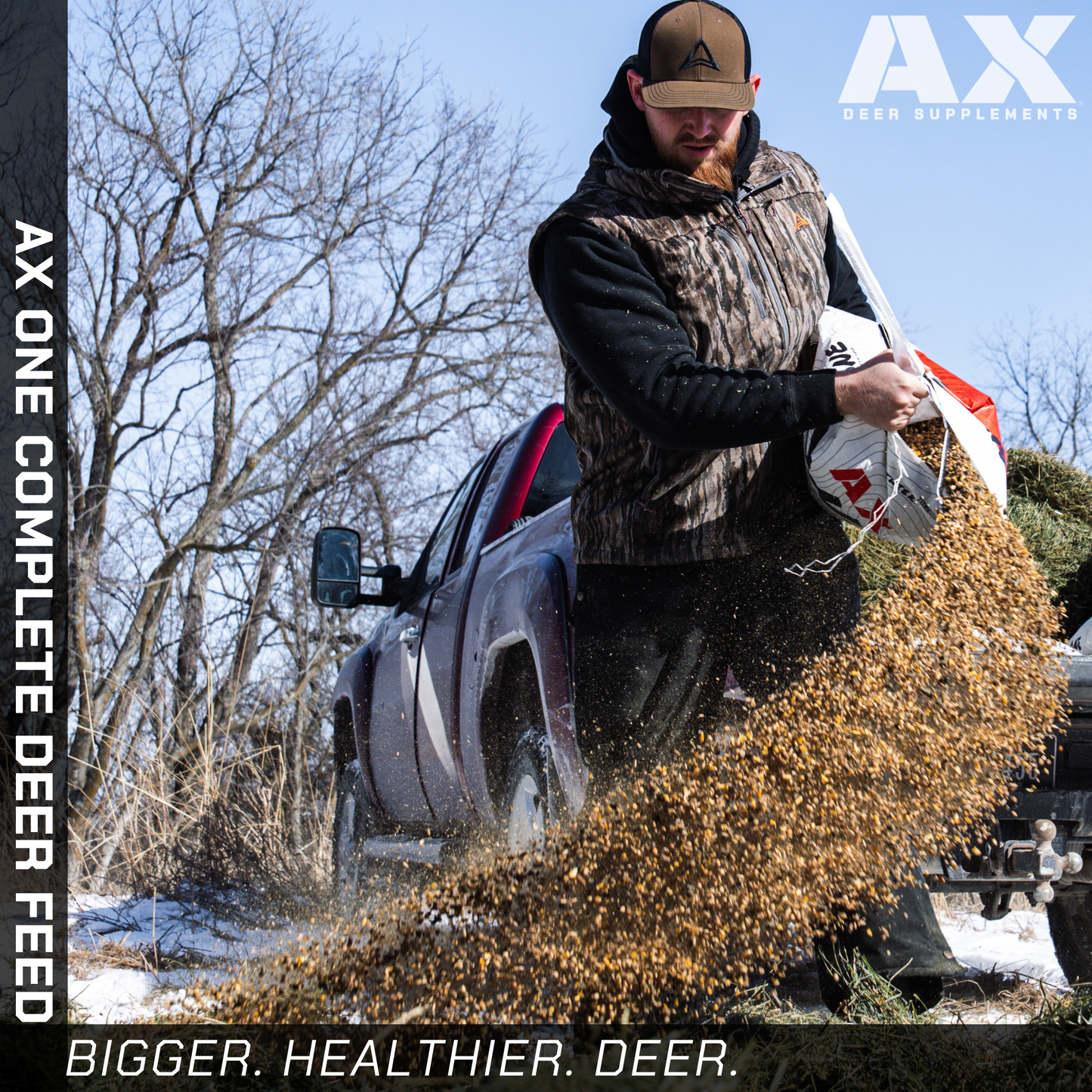 AX One - Complete Deer Feed Pallet (50 Bags)